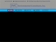 Tablet Screenshot of jmcenvironmental.com